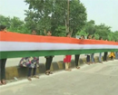 15-km-long tricolour unfurled by forming human chain in Chhattisgarh